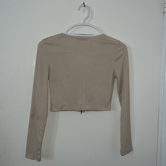 shein long sleeve zip up - Picture 3 of 4